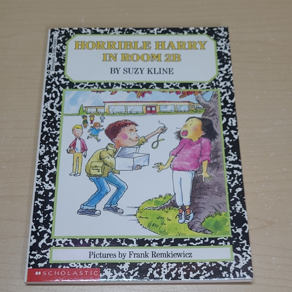 Scholastic Horrible Harry In Room 2B By Suzy Kline NWT